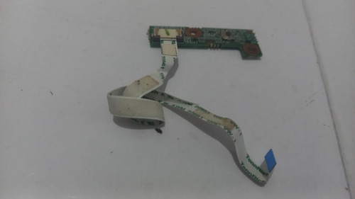 Botão Do Power Do Notebook Cce Win W125 C/ Cabo Flat (Usado)