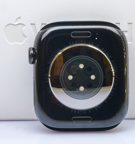 Apple Watch Series 10 Gps Caja De Aluminio Negro Azabache Negro Mesh Azul Negro (Usado)