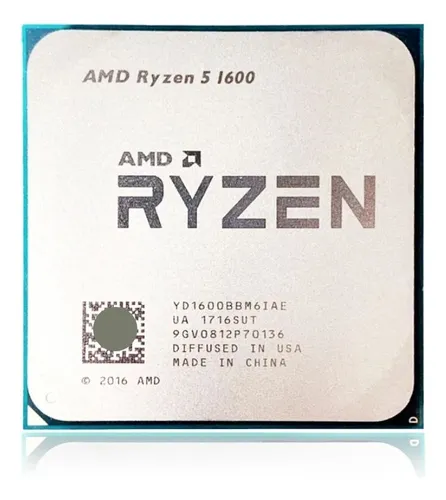 comprar Procesador De Cpu Amd Ryzen 5 1600 R5 1600 3.2 Ghz, Seis Núc