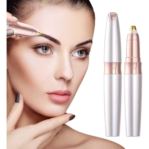 Depilador A Pila Facial Suave Y Eficaz Blanco