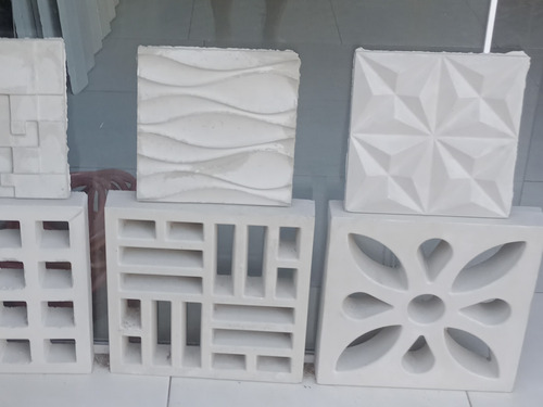 Pingadeiras, Cobogó, Placa 3d , Jardim