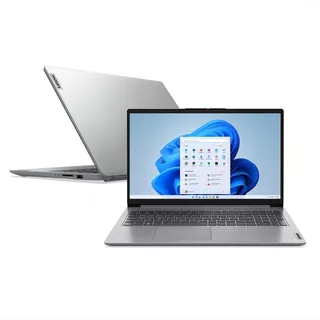Notebook Lenovo IdeaPad 1 cloudgrey 15.6", AMD R5-7520U 8GB de RAM 256GB SSD HD (1366 x 768) TN Antirreflexo Windows