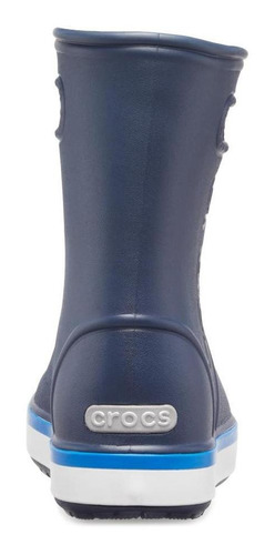 Imagem 7 de 8 de Bota Crocs Crocband Rain Kids Navy/bright Cobalt