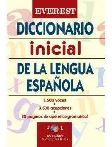 Libro Diccionario Inicial Everest