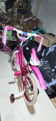 Bicicleta Rosa Con Llantitas Con Envío Gratis R16 Msi