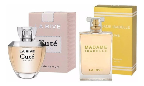 2 Perfumes La Rive - Cuté 100ml + Madame Isabelle 90ml