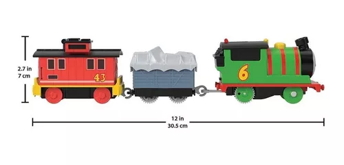 Thomas & Friends - Trem Motorizado - Percy - HFX93 - Mattel - Real  Brinquedos