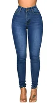 Comprar Pantalón Mujer Mezclilla Stretch Jeans Dama Con Alto Stretch