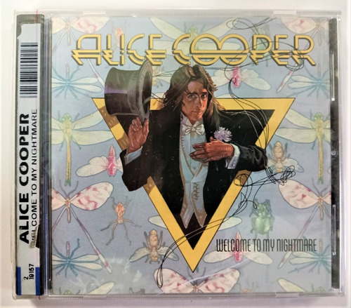 Alice Cooper Welcome To My Nightmare Cd De Usa Como Nuevo