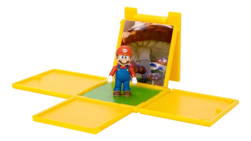 Super Mario Bros Pelicula Figura Mario Con Block De Pregunta