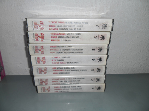Curso Practico De Dibujo Y Pintura Edit.rba Vol.1-7 Vhs (Usado)
