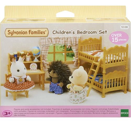 Muñecos Miniatura Epoch Sylvanian Families Set Habitacion