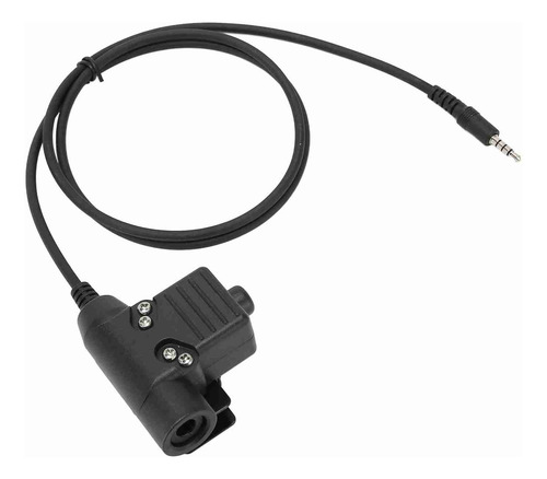 Adaptador De Sistema De Auriculares Ptt Para Radio Walkie-ta