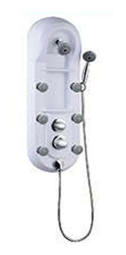 Imagen 1 de 2 de Columna Ducha Escocesa Hidromasaje Duchador 2 Jets Ajustable