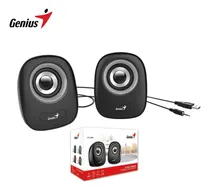 Comprar Cornetas Genius Stereo 2.0 Usb 6w 3.5mm Sp-q160
