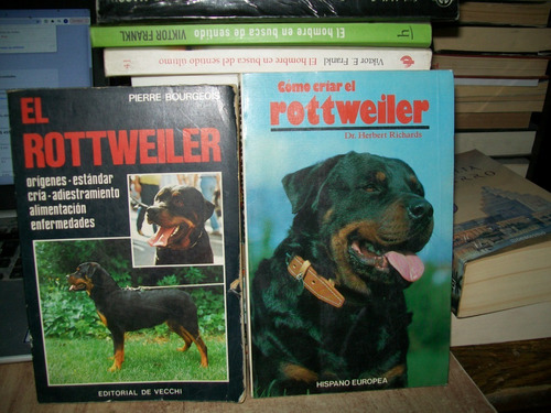 Pack De 2 Libros Del Perro Rottweiler