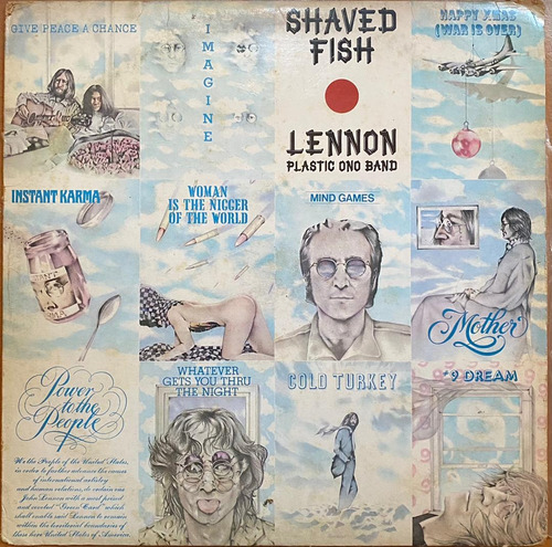 Disco Lp - Lennon & Plastic Ono Band / Shaved Fish. Album 