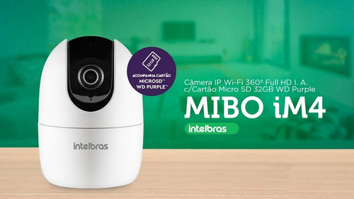 Imagem 7 de 8 de Camera Inteligente Wi-fi Full Hd 360º Im4 Intelbras