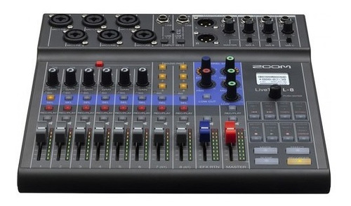 Imagen 1 de 8 de Mixer 8 Canales Portatil - Zoom Livetrak L-8