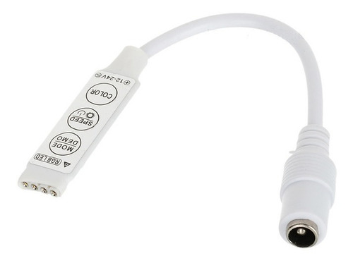 Controlador Dimmer Led Rgb Conector P4 Tensão De Operação 12v 12v