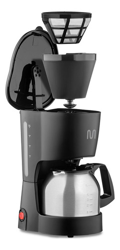 Cafeteira Elétrica 15 Xícaras C/ 127v Multi - Go039 Cor Preto