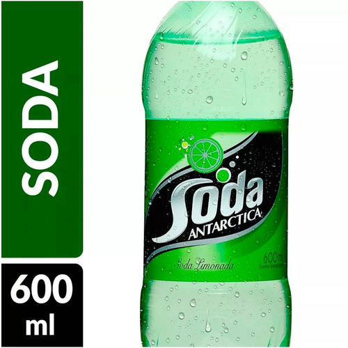 Refrigerante Soda Limonada Antarctica 600ml