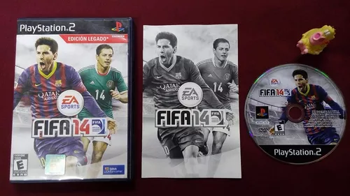 FIFA 14 PS2 EDICION LEGADO COMPLETE PLAYSTATION 2 NTSC TESTED SHIPS FROM  MEXICO