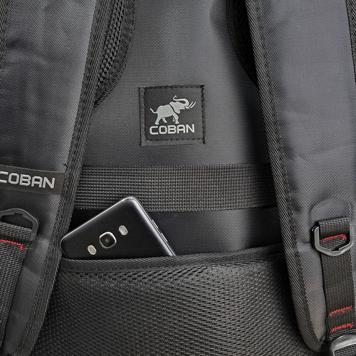 Mochila Executiva Trabalho Masculina Notebook Reforçada Cor Preto Desenho Do Tecido Lisa