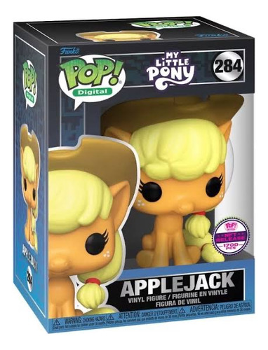Funko Pop Nft My Little Ponny Applejack #284 (Usado)