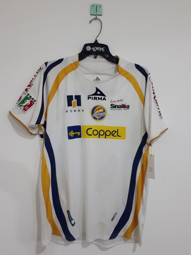 Jersey Pirma Dorados De Sinaloa Local 2007 Blanco Jr Xl