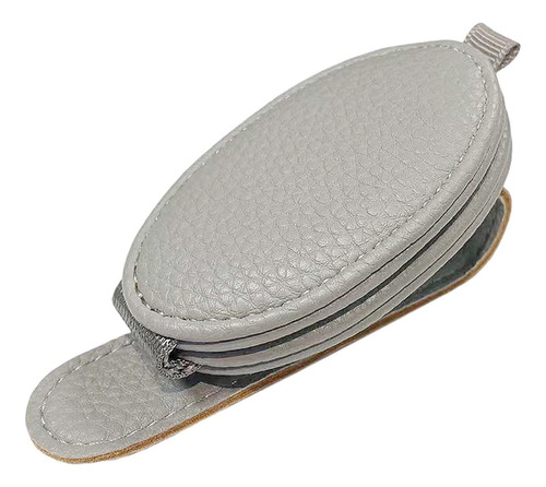 Soporte Para Gafas De Sol Para Visera De Coche, Clip Gris