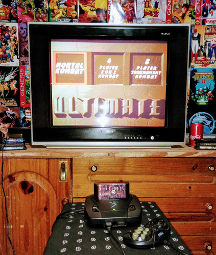 Cartucho De Sega Ultimate Mortal Kombat 3 (Usado)