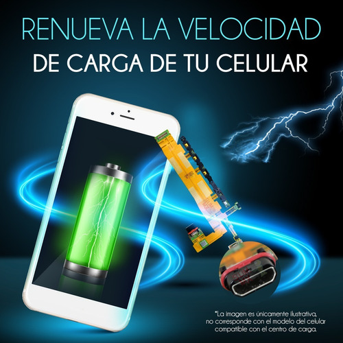 Flex Principal Centro De Carga On Off Z3+ Dual Sim Volumen