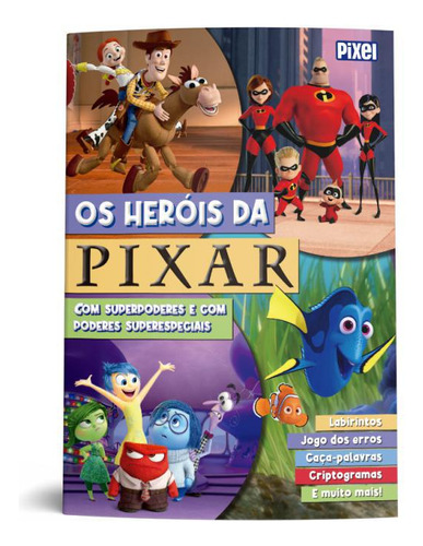 Livro Os Heróis Da Pixar - Livrão