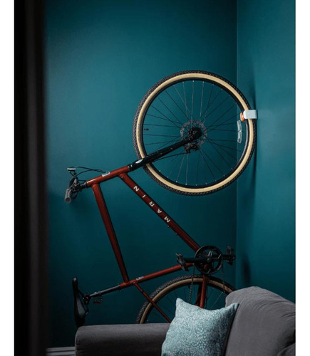 Soporte Bicicleta Pared Mtb Xl 58-69mm Blanco/negro Clug