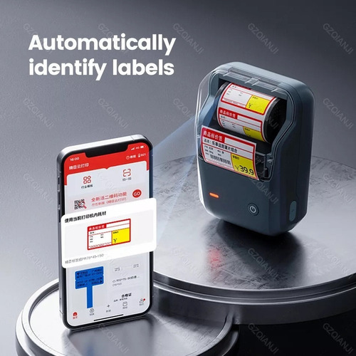 Máquina Fabricar Etiquetas Niimbot B1, Impresora Térmica Bl