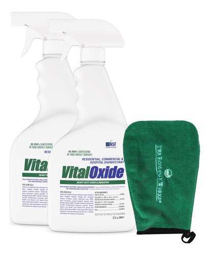 Desinfectante De Oxido Vital, Desodorizante, Limpiador, Desi