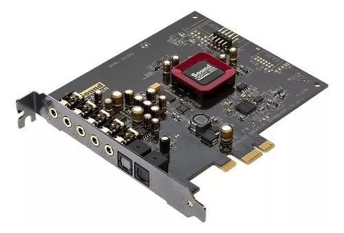 Creative Placa De Som Gamer Pci-e High-performance Z Se