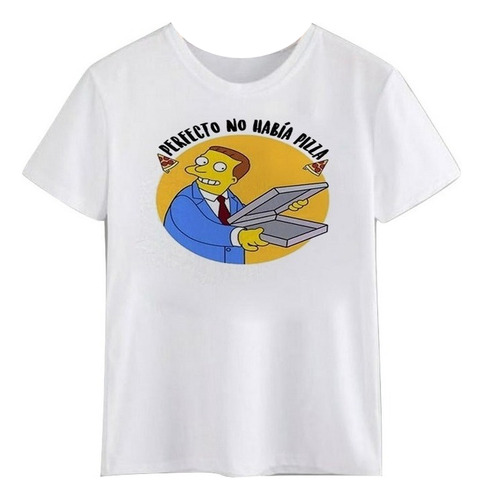 Polera Los Simpson No Habia Pizza Lionel Hutz