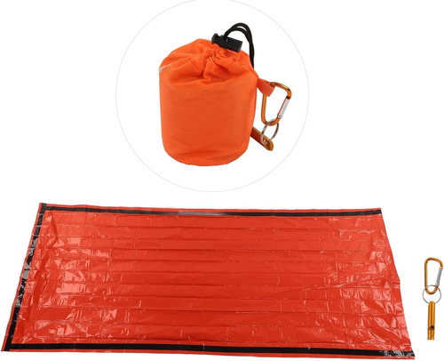 Emergency Sleeping Bag Space Blanket Survival Kit Camping