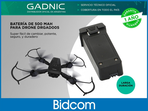 Imagen 2 de 7 de Batería De Repuesto Gadnic Xp7 Para Drone Larga Duración
