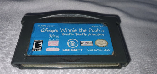 Winnie The Pooh's Rumbly Tumbly Adventure Game Boy Advance 