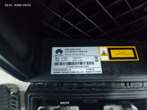 Caja Nap 1x8 Ftth Huawei Con Splitter Upc Nueva Wisp Ssc2206
