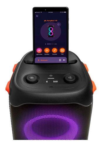 Parlante Jbl Partybox 110 Portátil Con Bluetooth Waterproof