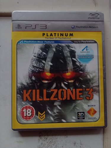Killzone 3 Platinium Edition - Playstation 3 Fisico