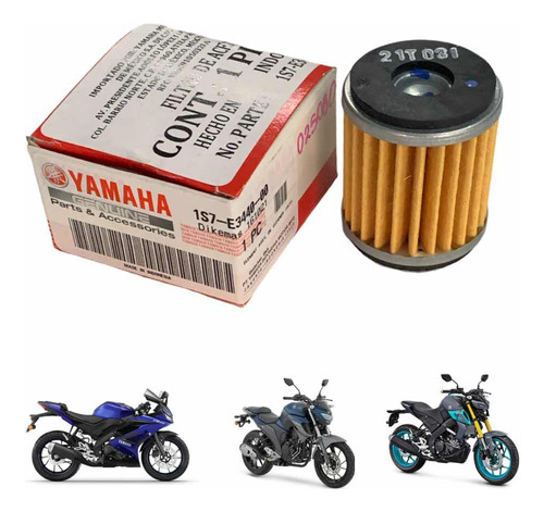 Filtro Aceite Yamaha Original P/ R15 Mt15 Fz25 1s7-e3440-00