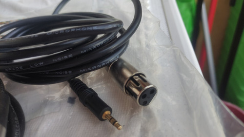 Cable 3.5mm A Xlr Hembra, Cable Xlr De Audio, Adaptador Xlr 