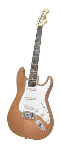 Guitarra Electrica Newen St Natural Wood Stratocaster