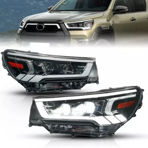 Faros Toyota Hilux 2022 Drl Dinámico Direcc Secuencial