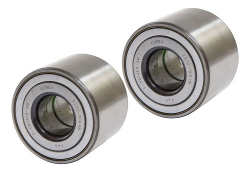 2- Baleros Rueda Traseros Para Peugeot 307 2003/2009 Grob